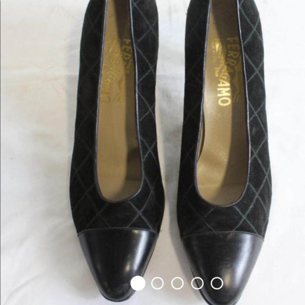 Black Salvatore Ferragamo Vintage shoes